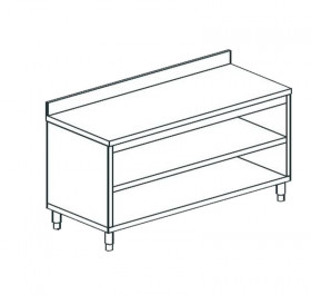 СТОЛ ПРОИЗВОДСТВЕННЫЙ ЗАКРЫТЫЙ С 3-Х СТОРОН APACH CHEF LINE LWC614SH2U
